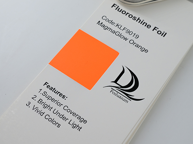 Fluorescent Foil2
